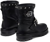 Thumbnail for your product : Jimmy Choo Youth II star stud-embellished biker boots