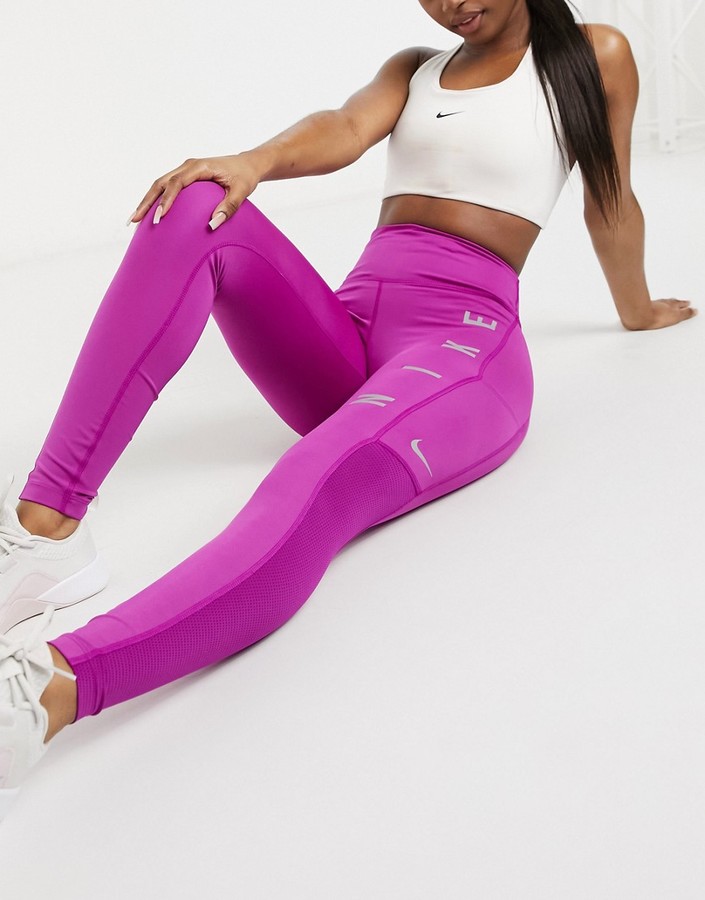 Nike Running Run Division Epic Fast leggings in pink - ShopStyle Activewear  Trousers