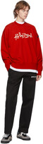 Thumbnail for your product : Palm Angels Red Desert Logo Sweatshirt