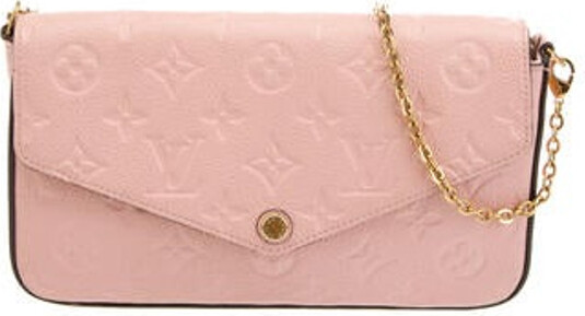 Louis Vuitton Rose Poudre Monogram Empreinte Felicie Pochette Pink