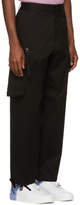 Thumbnail for your product : Versace Black Cotton Cargo Pants
