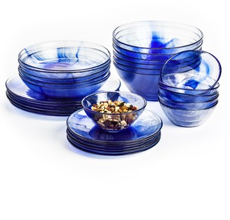 Bormioli Murano Salad Bowls - Tempered Glass, Set of 6