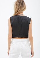 Thumbnail for your product : Forever 21 FOREVER 21+ Boxy Belted Top