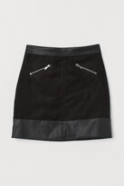 Thumbnail for your product : H&M Imitation suede skirt