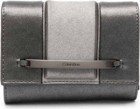 Calvin Klein Leather Tri-Fold Wallet - ShopStyle