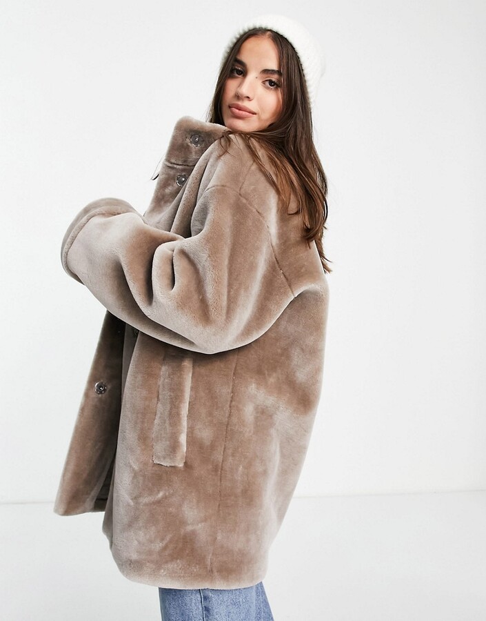 ASOS Women's Fur & Shearling Coats | ShopStyle