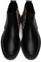 Thumbnail for your product : Burberry Black Allostock Boots