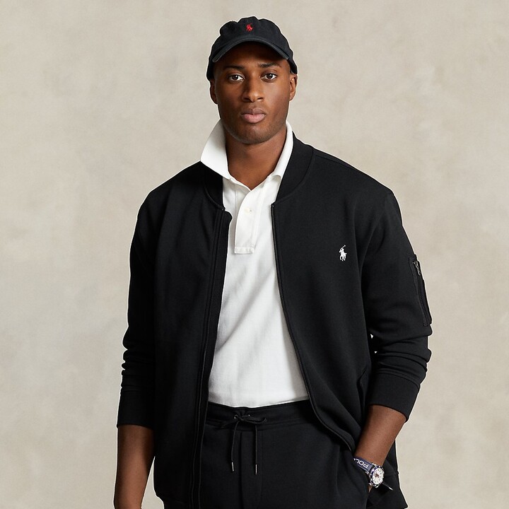 Polo Ralph Lauren Ralph Lauren DoubleKnit Bomber Jacket ShopStyle
