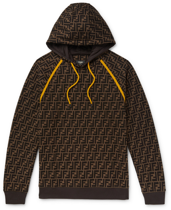 fendi monogram hoodie