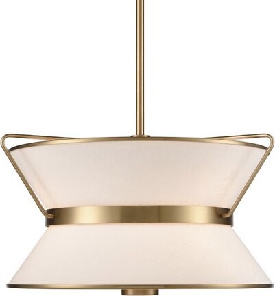 Artcraft Lighting Layla Pendant Light in White Size: Small