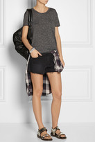 Thumbnail for your product : J Brand 1158 low-rise cut-off stretch-denim shorts