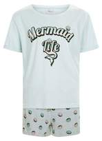 Thumbnail for your product : New Look Girls Mint Green Mermaid Life Pyjama Set
