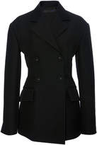 Thumbnail for your product : Proenza Schouler Double-Breasted Crepe Blazer