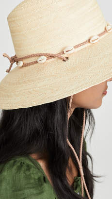 Loeffler Randall Straw Wide Brim Hat