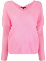 Thumbnail for your product : Maje Madina cashmere knitted jumper