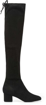 Forever New Abbie Low Block Over-the-Knee Boots - Black - 40
