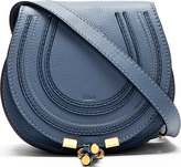 Thumbnail for your product : Chloé Blue Calfskin Marcie Small Satchel