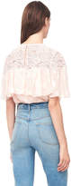 Thumbnail for your product : Rebecca Taylor Rose Clip Chiffon Ruffle Top