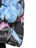 Thumbnail for your product : Yohji Yamamoto Oversize Print Silk Crepe De Chine Coat