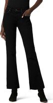 Thumbnail for your product : Hudson Nico Mid-Rise Bootcut Barefoot in Black (Black) Women's Jeans