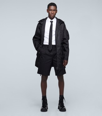 Prada Technical coat with large pockets