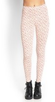 Thumbnail for your product : Forever 21 Ditsy Floral Print Leggings