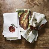 Thumbnail for your product : Williams-Sonoma Williams Sonoma Pumpkin Embroidery Dinner Napkins, Set of 4