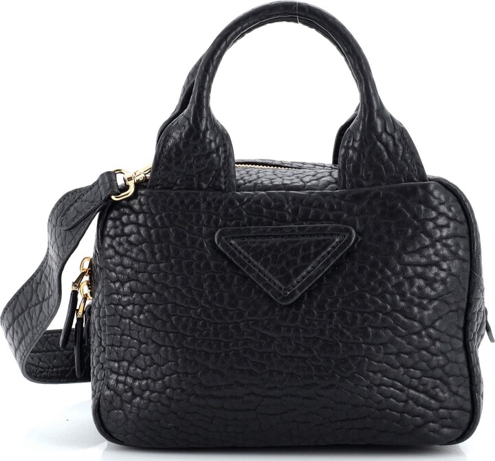 Prada Vintage - Saffiano Leather Bauletto Handbag Bag - Pink - Leather  Handbag - Luxury High Quality - Avvenice