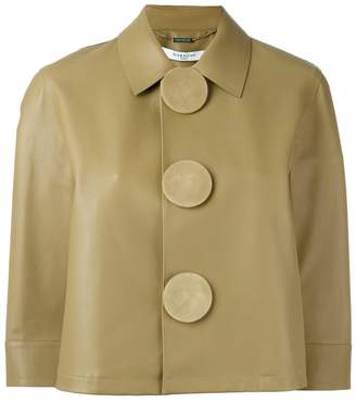 Givenchy cropped buttoned jacket