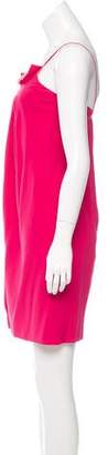 Marc Jacobs Sleeveless Knee-Length Dress Fuchsia Sleeveless Knee-Length Dress