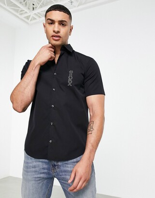 HUGO BOSS Men's Short Sleeve Shirts | Shop the world's largest collection  of fashion | ShopStyle UK