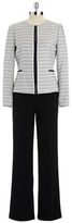 Thumbnail for your product : Tahari ARTHUR S. LEVINE Kellianne Two Piece Pants Suit