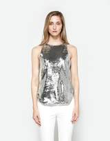 Thumbnail for your product : Sandy Liang Chandi Sequin Tank