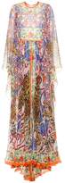 Dolce & Gabbana Printed silk maxi dress