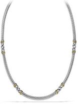 Thumbnail for your product : David Yurman Metro Necklace with Gold