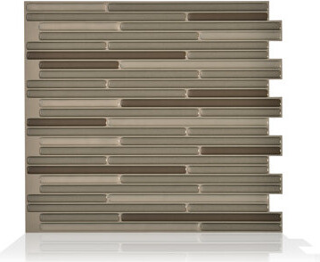 Smart Tiles Peel and Stick Gel Backsplash Tile Capri 10'' x 9''