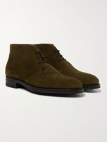Thumbnail for your product : Edward Green Banbury Suede Chukka Boots