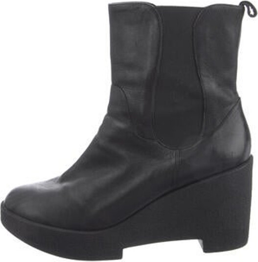 Clergerie Leather Chelsea Boots - ShopStyle