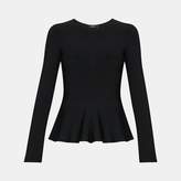 Thumbnail for your product : Theory Classic Long-Sleeve Peplum Top