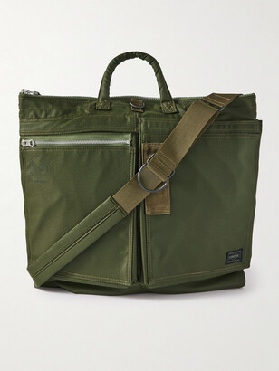 バッグ PORTER FLYING ACE 2WAY HELMETBAG Porter-Yoshida and Co Flying Ace 2Way Webbing-Trimmed Nylon Helmet