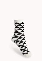 Thumbnail for your product : Forever 21 Electric Geo Socks