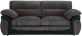 Thumbnail for your product : Very Lyla Fabric and Faux Leather 3 Seater Sofa