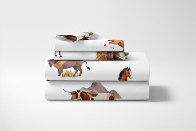 Sweet Jojo Designs Country Western Sheet Set