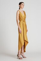 Thumbnail for your product : Halston Reilly Satin Twist Dress