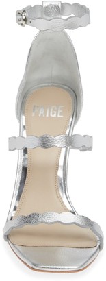 Paige Vita Leather Stiletto Heel Sandal