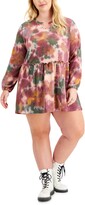 Thumbnail for your product : Love, Fire Trendy Plus Size Hacci Babydoll Dress