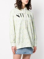 Thumbnail for your product : Stella McCartney Floral Print Logo Hoodie