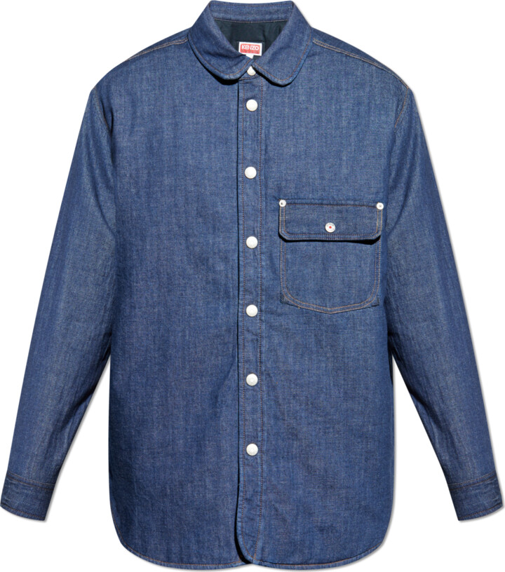 Kenzo Denim Jacket  Navy - Blue