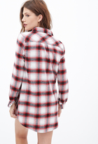 Thumbnail for your product : Forever 21 Plaid Flannel Shirt Dress