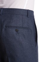 Thumbnail for your product : Hickey Freeman Blue Donegal Two Button Notch Lapel Wool Classic Fit Suit